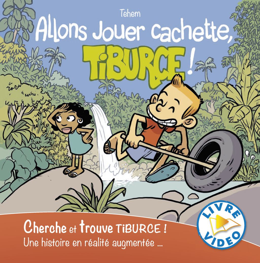 Couverture : Allons jouer cachette, Tiburce !