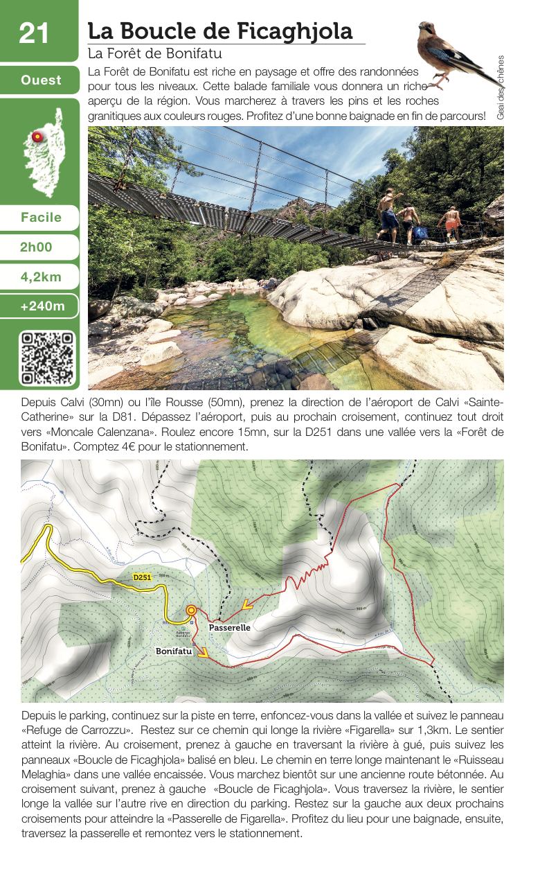 La Corse, 100 Randonnées (Austral Éditions) : page intérieure 8