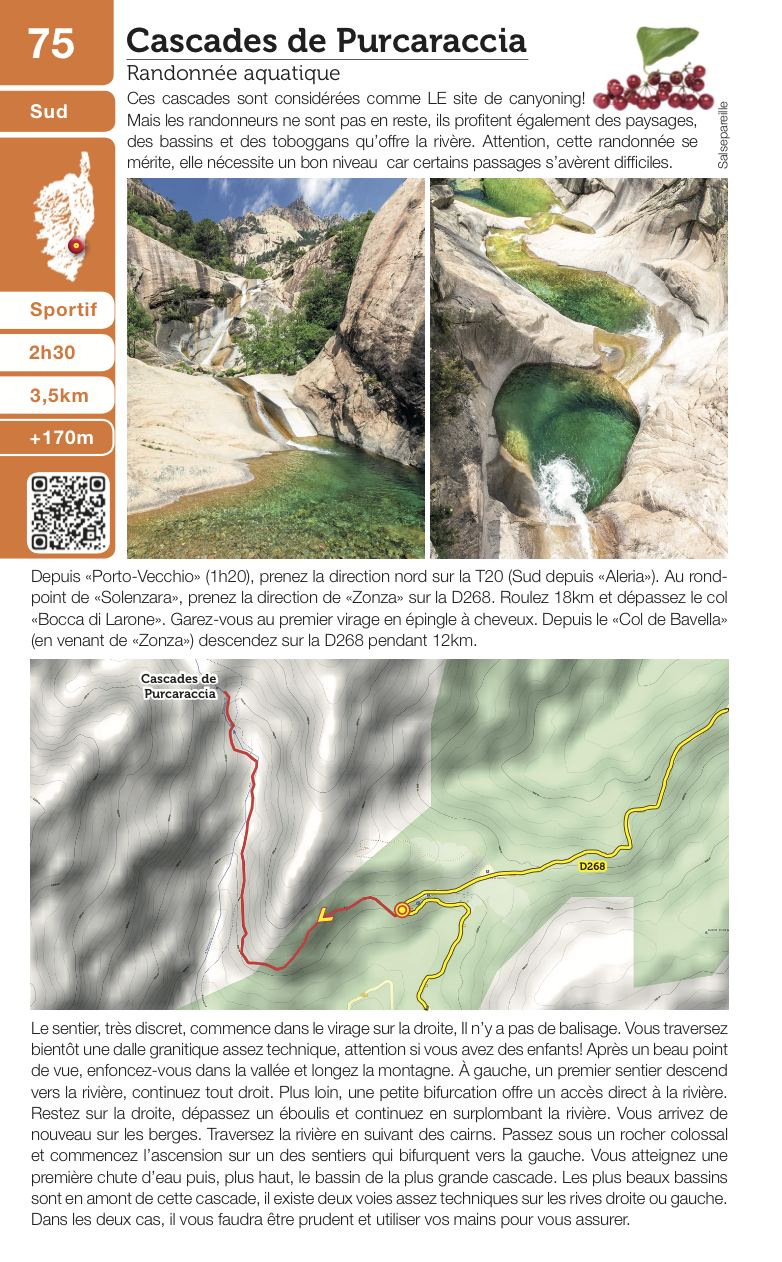 La Corse, 100 Randonnées (Austral Éditions) : page intérieure 9