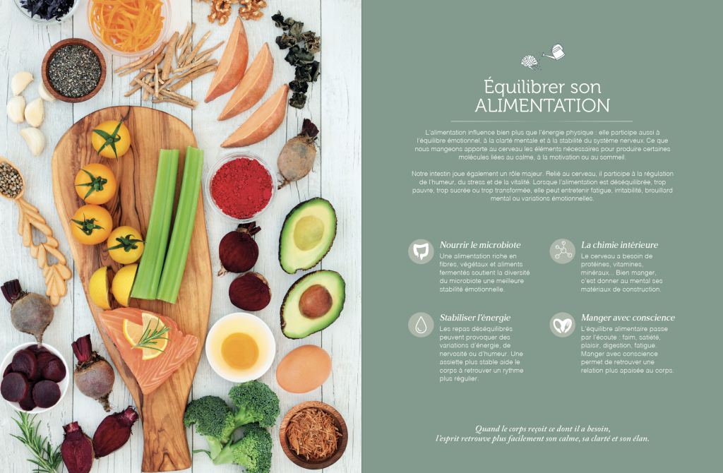 Les Ressources du Bien-Être (Austral Éditions) : chapitre « Équilibrer son alimentation »